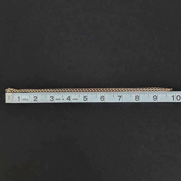 Fine chain necklace 20 inches in 18k real gold - Picture 12 of 14